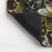 Tapis De Souris Mousepad - abeilles sur le peigne (Coin)