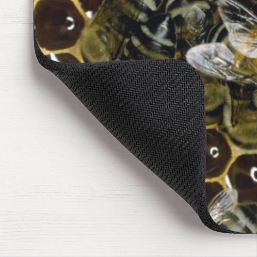 Tapis De Souris Mousepad - abeilles sur le peigne (Coin)