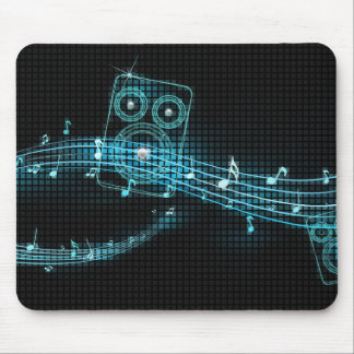 Tapis De Souris Mousepad abstrait de musique