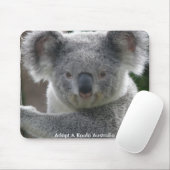 Tapis De Souris Mousepad Adopter Un Koala Australie (Avec souris)