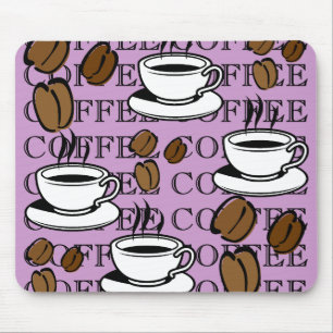 Tapis De Souris Mousepad, amateur de café