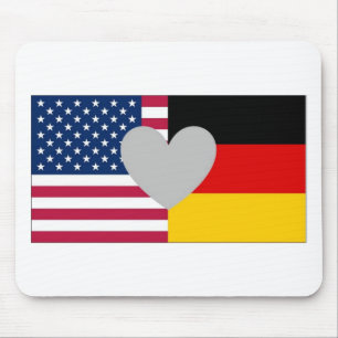 Tapis De Souris Mousepad américain allemand