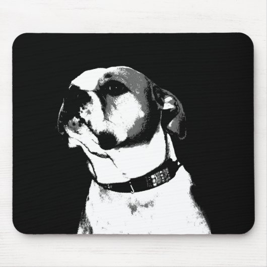 Tapis De Souris Mousepad américain de bouledogue (Devant)