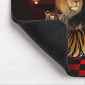 Tapis De Souris Mousepad Animaux Tigres Léopard Oiseaux de Lion (Coin)