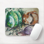 Tapis De Souris Mousepad Ann Hayes Peindre Des Coquilles De Mer (Avec souris)