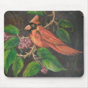 Tapis De Souris Mousepad Ann Hayes Peinture Cardinal