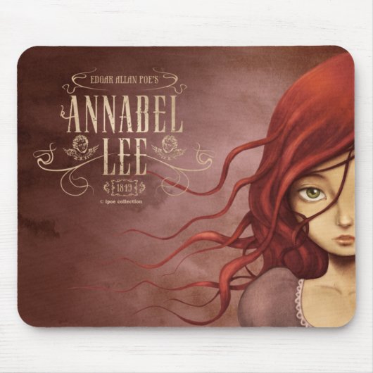 Tapis De Souris MousePad « Annabel Lit " (Devant)
