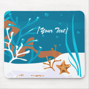 Tapis De Souris Mousepad Aqua Aquatique de Starfish