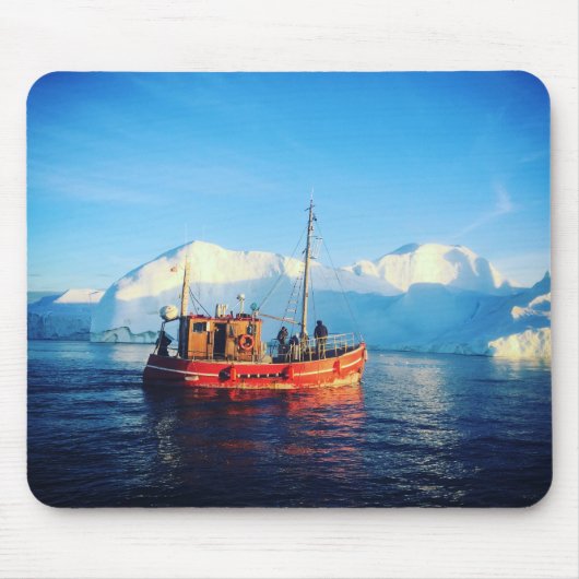 Tapis De Souris mousepad arctique de pêche (Devant)