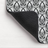 Tapis De Souris Mousepad Argent (Coin)