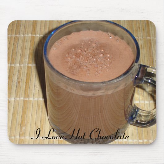 Tapis De Souris Mousepad au chocolat chaud (Devant)