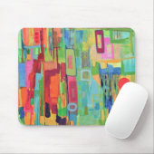 Tapis De Souris Mousepad au soleil orange (Avec souris)