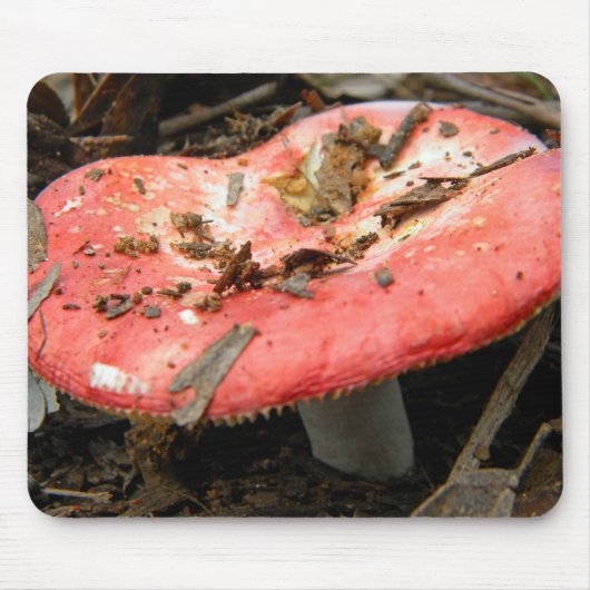 Tapis De Souris Mousepad aux champignons rouges (Devant)