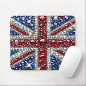 Tapis De Souris Mousepad aux couleurs britanniques (Avec souris)
