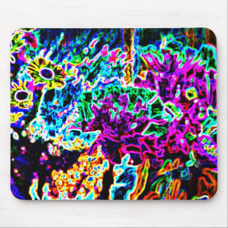 Tapis De Souris Mousepad aux fleurs éclatantes