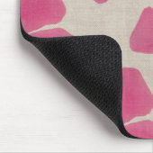 Tapis De Souris Mousepad aux fleurs roses (Coin)