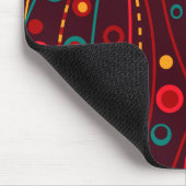 Tapis De Souris Mousepad aux particules rouges (Coin)
