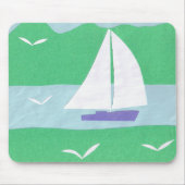 Tapis De Souris Mousepad avec conception de voilier (Devant)
