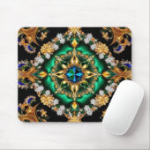 Tapis De Souris Mousepad avec design couleur Brésil (Avec souris)