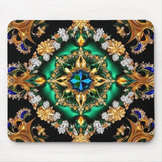 Tapis De Souris Mousepad avec design couleur Brésil (Devant)