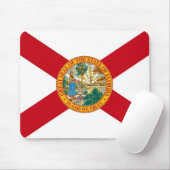Tapis De Souris Mousepad avec Drapeau de Floride - USA (Avec souris)