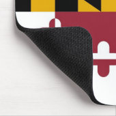 Tapis De Souris Mousepad avec drapeau de l'état du Maryland - USA (Coin)