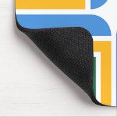 Tapis De Souris Mousepad avec Drapeau de Portland, Oregon (Coin)