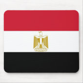 Tapis De Souris Mousepad avec drapeau d'Egypte (Devant)