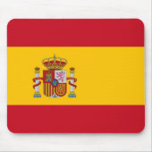 Tapis De Souris Mousepad avec drapeau d'Espagne (Devant)