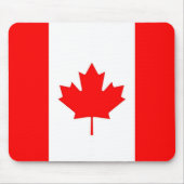 Tapis De Souris Mousepad avec drapeau du Canada (Devant)