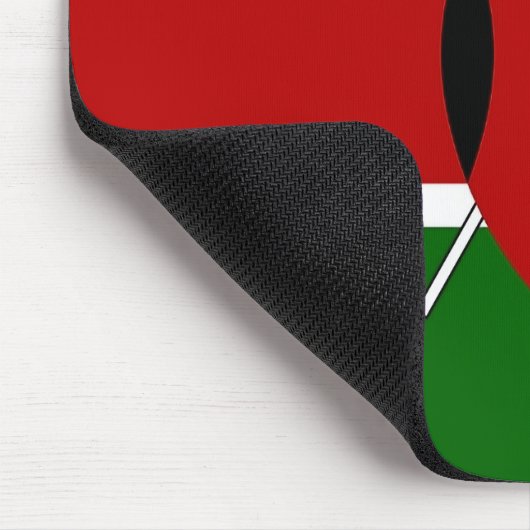 Tapis De Souris Mousepad avec drapeau du Kenya (Coin)