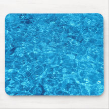 Mousepad avec la conception des eaux bleues