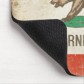 Tapis De Souris Mousepad avec le drapeau affligé de République de (Coin)