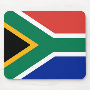 Tapis De Souris Mousepad avec le drapeau de l'Afrique du Sud