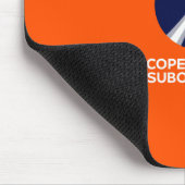 Tapis De Souris Mousepad avec le logo de Copenhague Suborbitals (Coin)