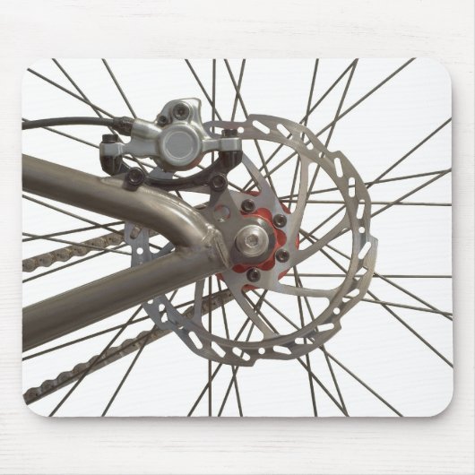 Tapis De Souris Mousepad avec le moyeu de roue de vélo (Devant)
