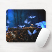 Tapis De Souris Mousepad avec le papillon (Avec souris)
