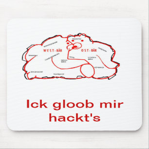 Tapis De Souris Mousepad avec motif de Berlin