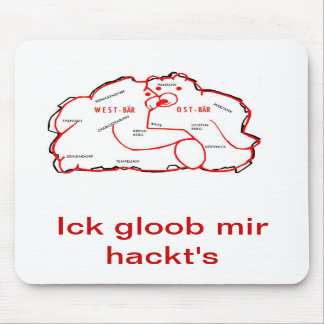 Tapis De Souris Mousepad avec motif de Berlin