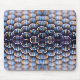 Tapis De Souris Mousepad avec photo Abstraite Futuristic Honeycomb