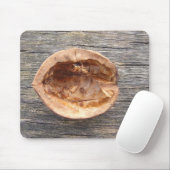 Tapis De Souris Mousepad Baumnusshälfte (Avec souris)