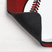 Tapis De Souris Mousepad (BG rouge spirale) (Coin)