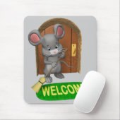Tapis De Souris Mousepad bienvenu (Avec souris)