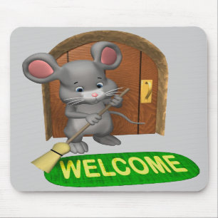 Tapis De Souris Mousepad bienvenu