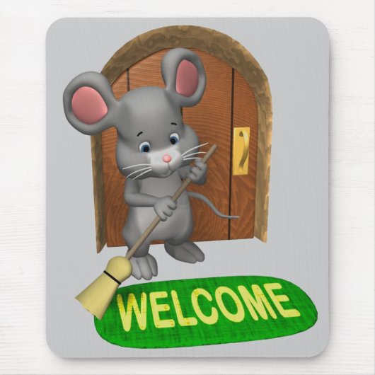Tapis De Souris Mousepad bienvenu (Devant)