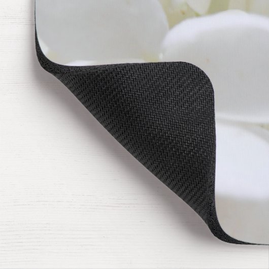 Tapis De Souris Mousepad blanc de "future mariée" d'hortensia (Coin)