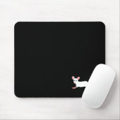 Tapis De Souris mousepad blanc de souris (Avec souris)