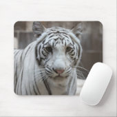 Tapis De Souris Mousepad blanc de tigre (Avec souris)