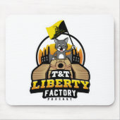 Tapis De Souris Mousepad (Blanc) par T&T Liberty Factory (Devant)