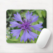 Tapis De Souris Mousepad blaue Kornblume (Avec souris)
